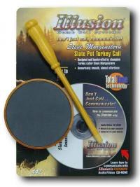 Illusion Systems Custom Slate Turkey Pot Call