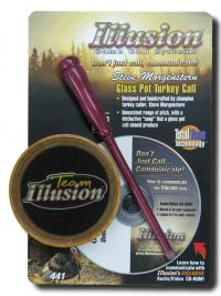 Illusion Systems Custom Glass Turkey Pot Call